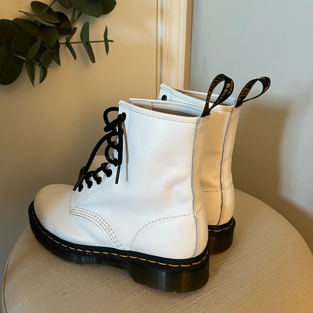 White Dr Martens